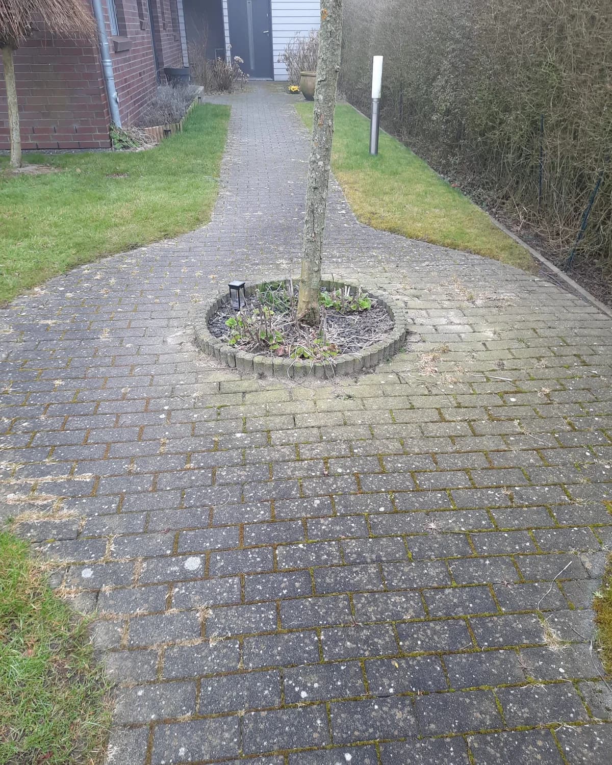 Gartenweg in Flensburg vor der Aufbereitung