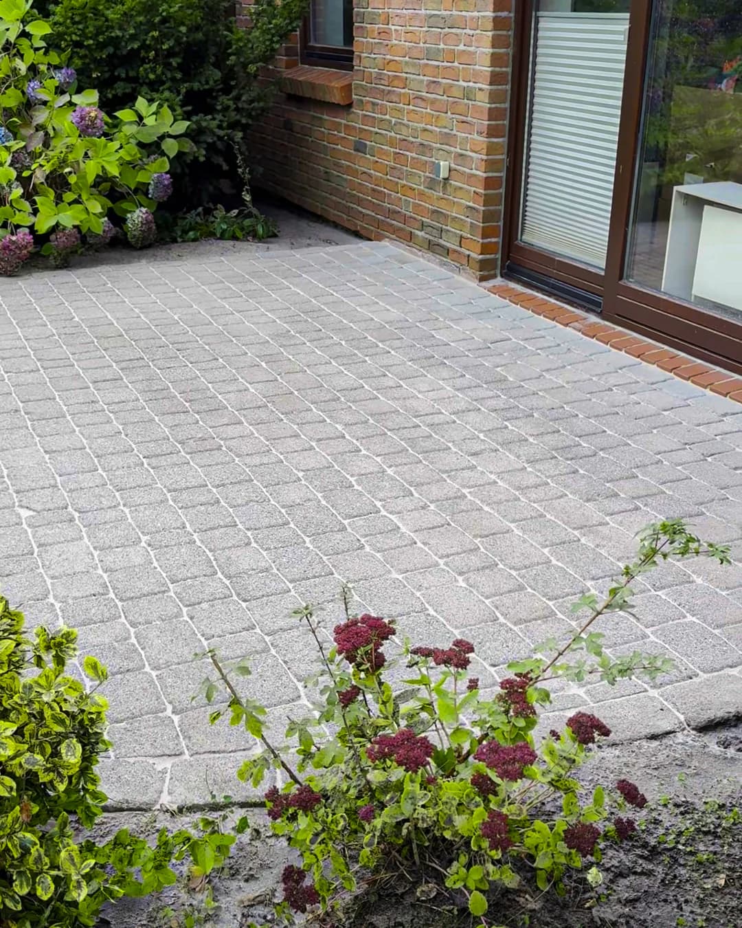 Terrasse in Fleckeby nach der Aufbereitung